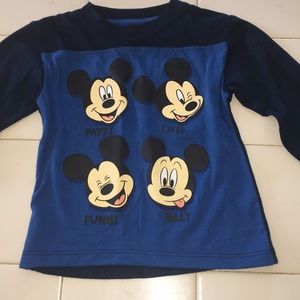 Mickey Mouse Toddler Boy Long Sleeve